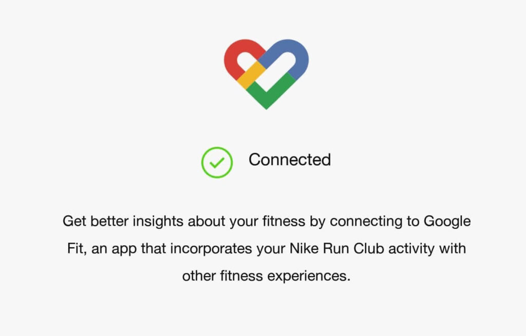 Nike Run Club to Strava via Google Fit