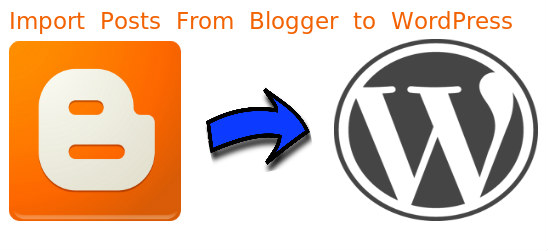 Import posts from Blogger to WordPress
