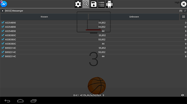 Changed High Score on Basketball
