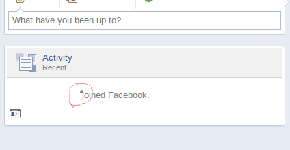 Special character Facebook invisible page name