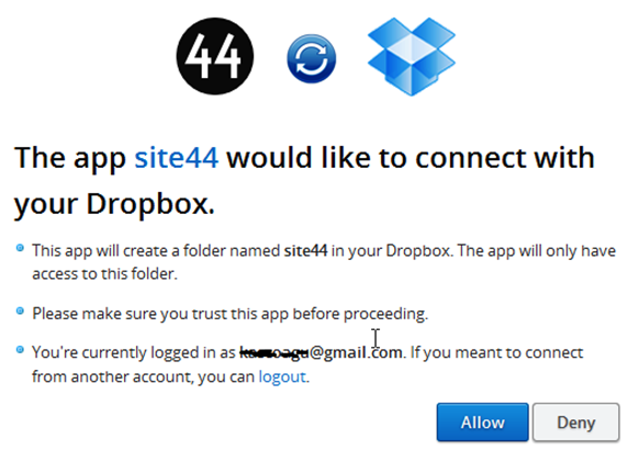 Host Website on Dropbox