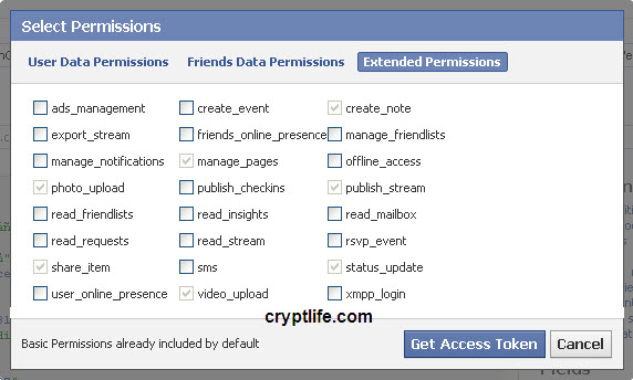 Extended Permissions