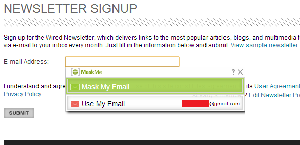 Safeguard Email From Spam with MaskMe