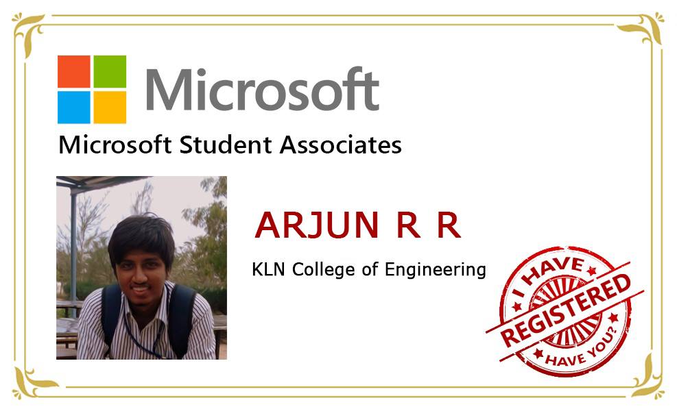 Profile picture for Microsoft Student Partner