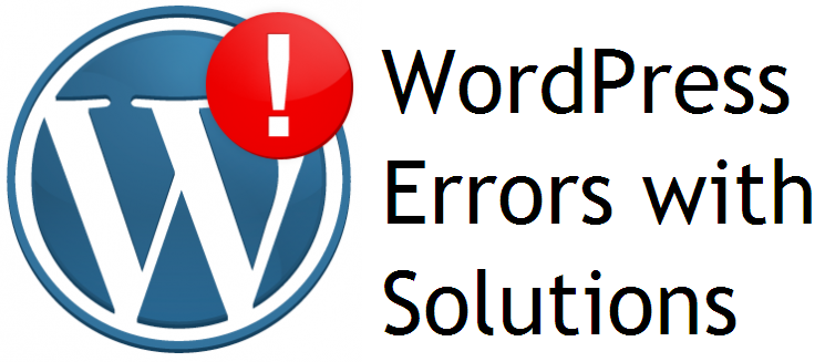 WordPress Errors with Solutions